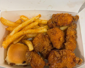 Dinner at The Nugget Spot