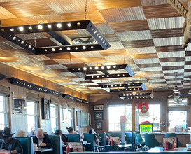 Dinner at Red Bridges Barbecue Lodge