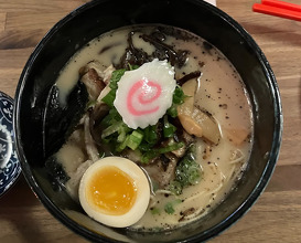 Dinner at Katsubo Chicken & Ramen