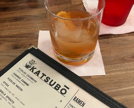 Dinner at Katsubo Chicken & Ramen