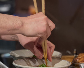 Dinner at Japanese Ramen 五感