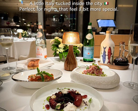 Dinner at Embassy Room