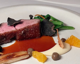 Dinner at Cadence Restaurant by Dan Bark