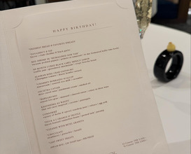 Dinner at Cadence Restaurant by Dan Bark