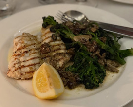 Dinner at The River Cafe