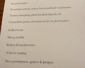 Dinner at Contrada Bricconi