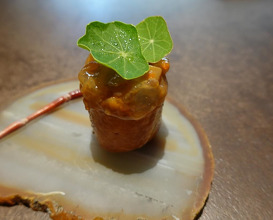 Dinner at 富士北麓料理「notori」