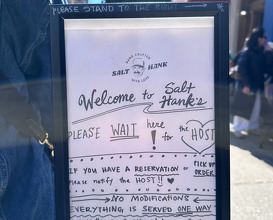 Lunch at Salt Hank’s