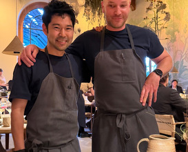 Dinner  at NOMA -Pop up in Los Angeles (The Paramour Estate)