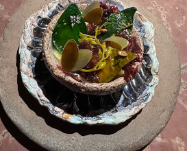 Dinner  at NOMA -Pop up in Los Angeles (The Paramour Estate)