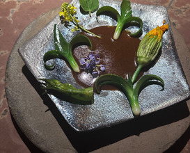 Dinner  at NOMA -Pop up in Los Angeles (The Paramour Estate)