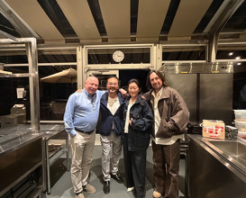 Dinner  at NOMA -Pop up in Los Angeles (The Paramour Estate)
