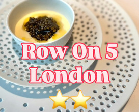 Dinner at ROW on 5 London