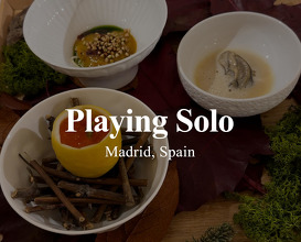 Dinner at Playing Solo | Madrid, Spain