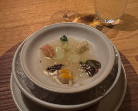 Dinner at kadeau