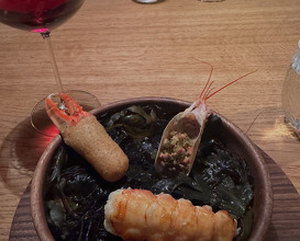 Dinner at kadeau