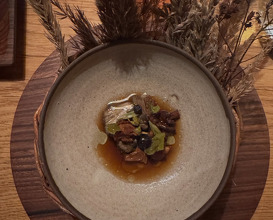 Dinner at kadeau