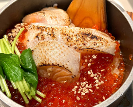 Dinner at 海鮮焼き　釜飯　うおまつ
