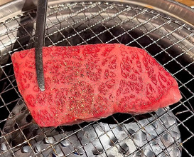 Dinner at 焼肉やまかわ
