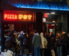 Dinner at Moody Tongue Pizza