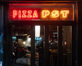 Dinner at Moody Tongue Pizza