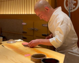 Dinner at 鮨さいとう