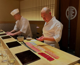 Dinner at 鮨さいとう