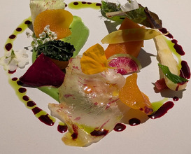 Dinner at Table restaurant - Bruno Verjus