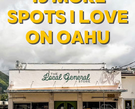 Dinner at Oahu, Hawaii