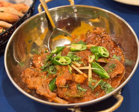 Dinner at Huntington Station, New York