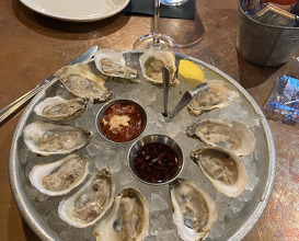Dinner at Rappahannock Oyster Bar - Charleston, SC