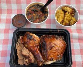 Dinner at Briskets BBQ Shack & Grill
