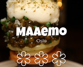Dinner at Maaemo
