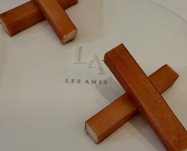 Dinner at Les Amis Restaurant