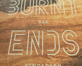 Dinner at Burnt Ends SG