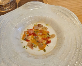 Dinner at L'Abysse Paris