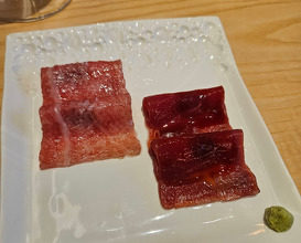 Dinner at L'Abysse Paris
