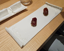 Dinner at L'Abysse Paris