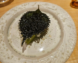 Dinner at L'Abysse Paris