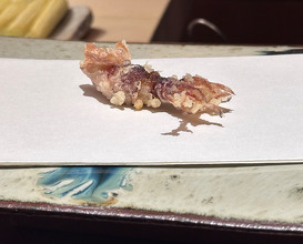 Dinner at Tempura Motoyoshi
