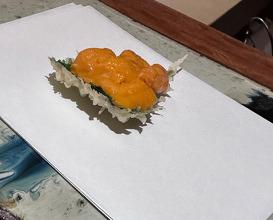 Dinner at Tempura Motoyoshi