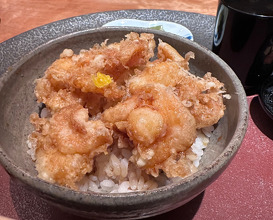 Dinner at Tempura Motoyoshi