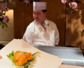 Dinner at Tempura Motoyoshi