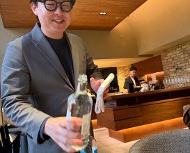 Dinner at Fogliolina della Porta Fortuna (フォリオリーナ・デッラ・ポルタ・フォルトゥーナ) Pop up at Mita Garden Hills