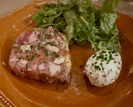 Dinner at La ferme aux grives, Michel Guerard