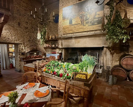 Dinner at La ferme aux grives, Michel Guerard