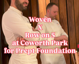 Dinner at Coworth Park Hotel, Ascot