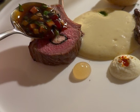 Dinner at Coworth Park Hotel, Ascot
