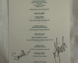 Dinner at Coworth Park Hotel, Ascot
