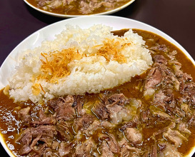 Dinner at 小さなカレー家